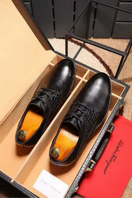 Salvatore Ferragamo Business Men Shoes--037